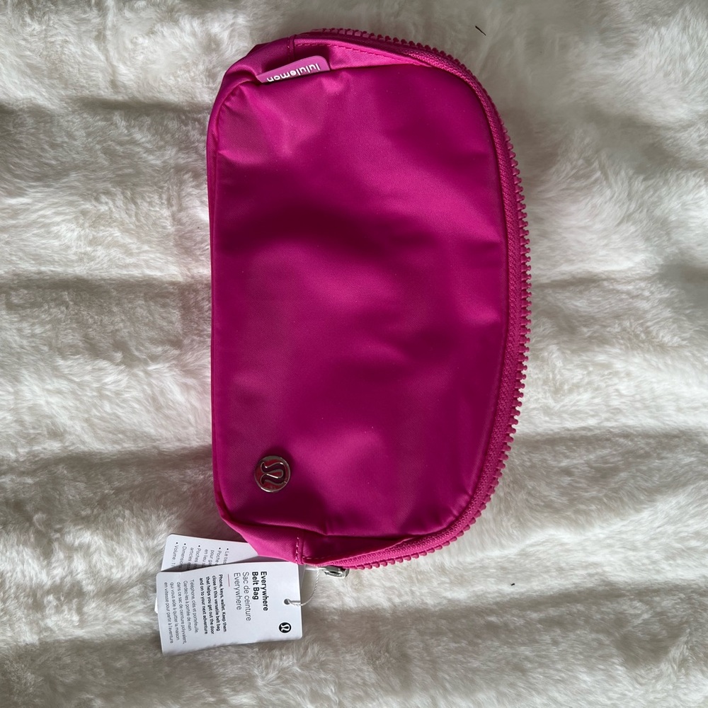 Lululemon Pink Zipper Pouch